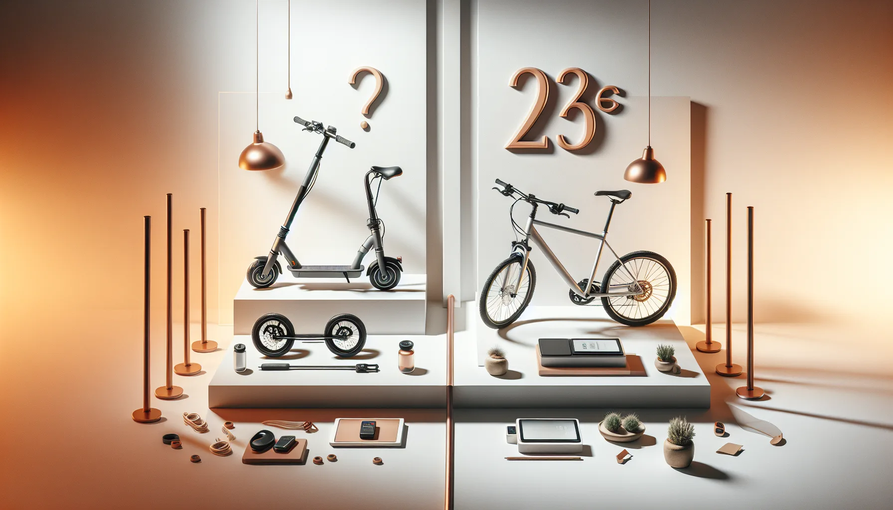 E-Scooter vs Fahrrad: Die nachhaltigere Wahl im Vergleich