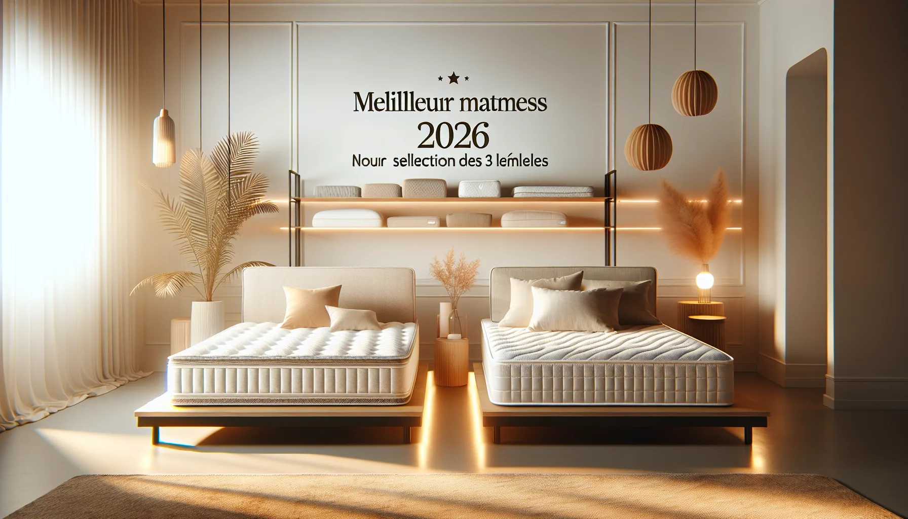 Meilleur matelas 2026 : notre sélection des 3 meilleurs