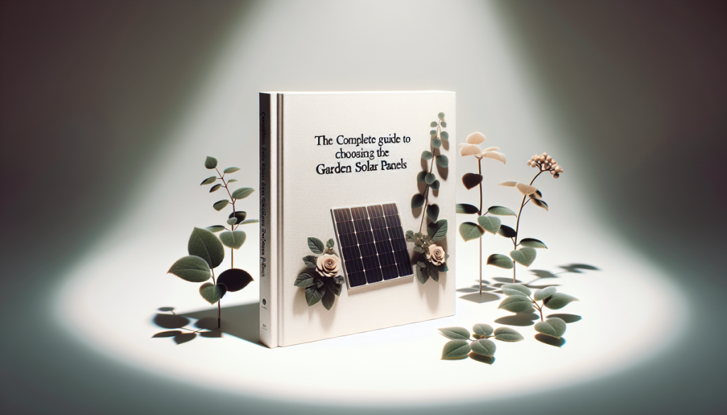 Complete Guide to Choosing the Best Garden Solar Panels