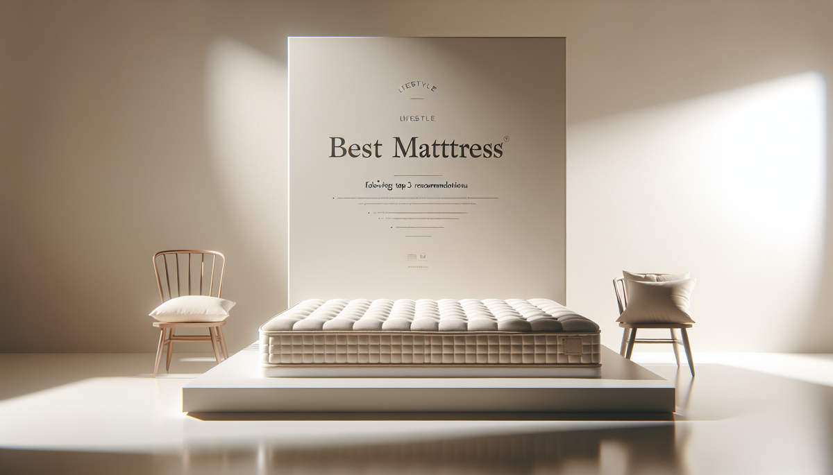 Miglior Materasso: Top 3 raccomandazioni per un sonno riposante