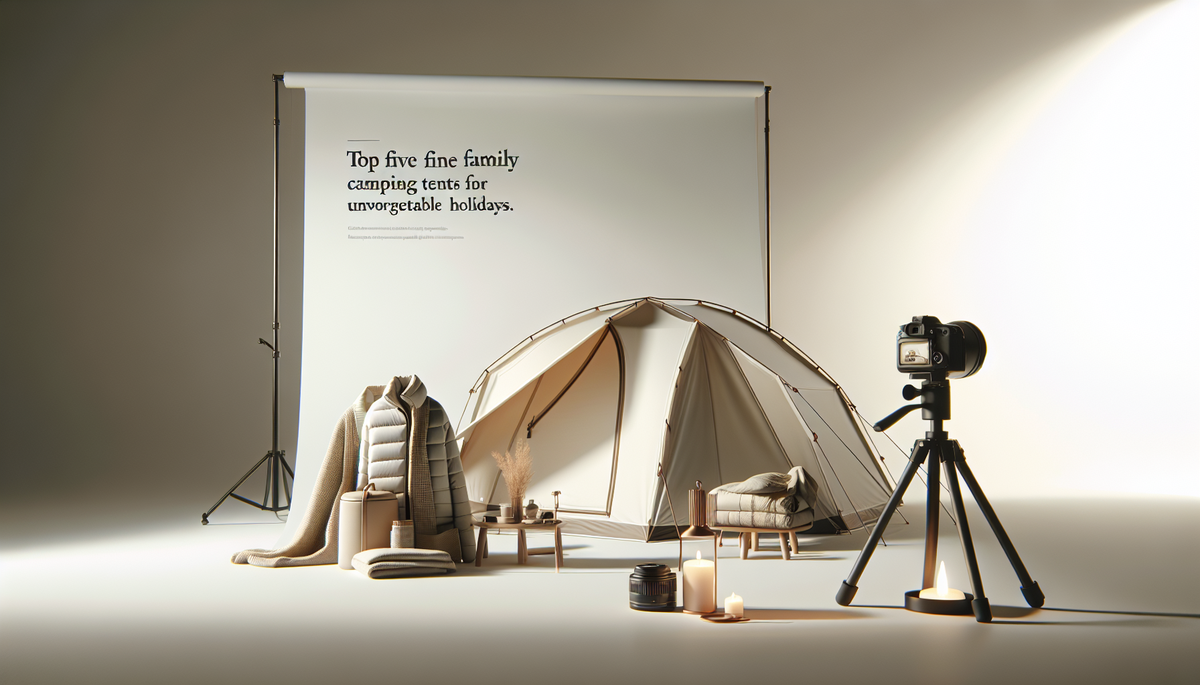 Top 5 Tiendas de Campaña Familiares para Vacaciones Inolvidables