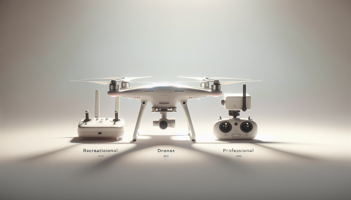 Recreational vs. Professional Drones: Your Ultimate Guide