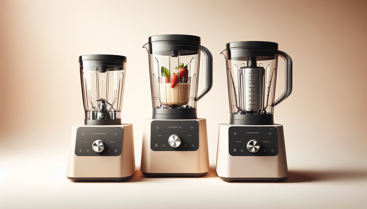 Blender Comparison: Find Your Ideal Blender


  Blenders are essential kitchen appliances for anyone who loves cooking or making smoothies. With so many options available, it can be challenging to choose the right one. In this guide, we’ll compare some of the top blenders on the market to help you find your perfect match.


Top Blenders of


  Vitamix 5200 – Known for its powerful motor and durability, the Vitamix 5200 is a favourite among professional chefs and home cooks alike. Buy on Amazon
  Ninja Professional Blender – This blender offers excellent performance at a more affordable price. It’s perfect for smoothies, ice crushing, and more. Buy on Amazon
  NutriBullet Pro – Compact and efficient, the NutriBullet Pro is ideal for those with limited kitchen space. It’s great for quick and easy smoothies. Buy on Amazon


Factors to Consider


  When choosing a blender, consider the following factors:
  
    Power: A more powerful motor can handle tougher ingredients and create smoother blends.
    Capacity: Consider how much you typically blend at once. Larger families might need a bigger capacity.
    Features: Some blenders come with preset programs for specific tasks like making soup or crushing ice.
    Price: Blenders can range from budget-friendly to high-end models. Determine your budget before shopping.
  


Conclusion


  Finding the right blender depends on your specific needs and preferences. Whether you prioritize power, capacity, or price, there’s a blender out there for you. For more detailed reviews and recommendations, visit wiseproductadvisor.com.
