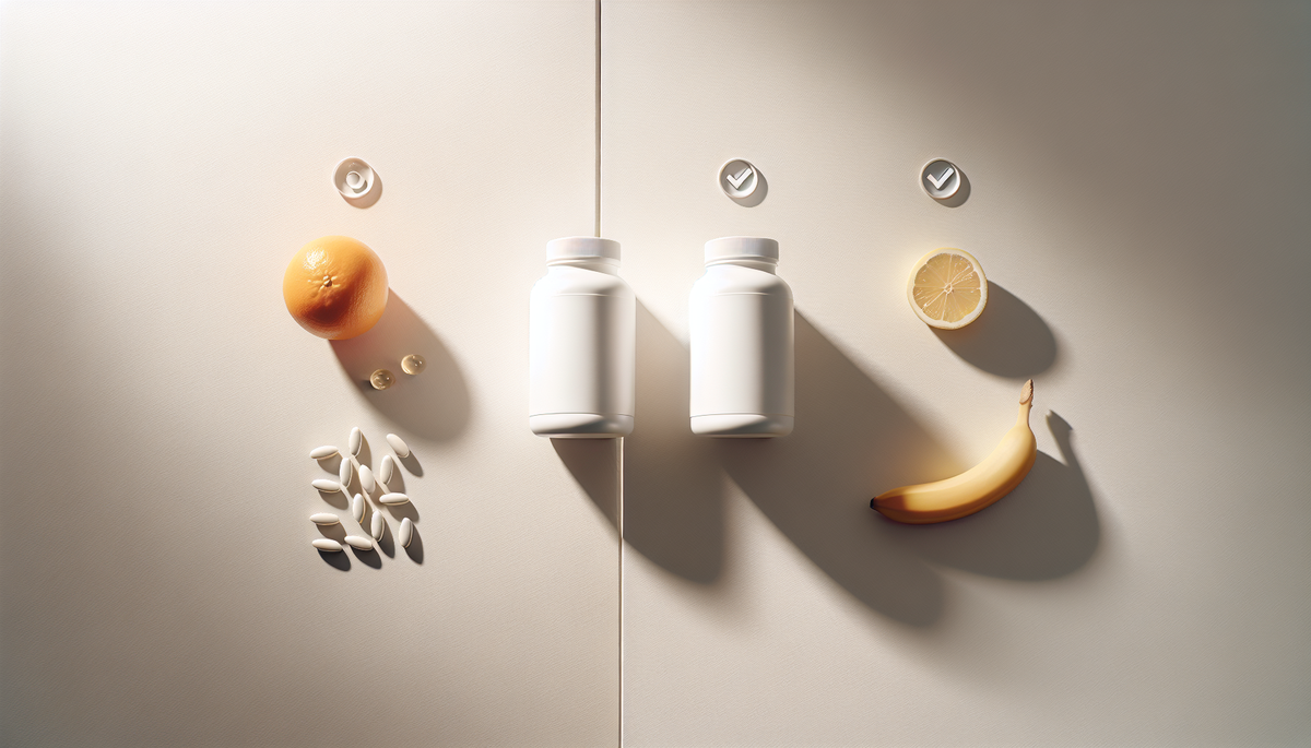 Vitamin Supplements vs Natural Foods: Which to Choose?