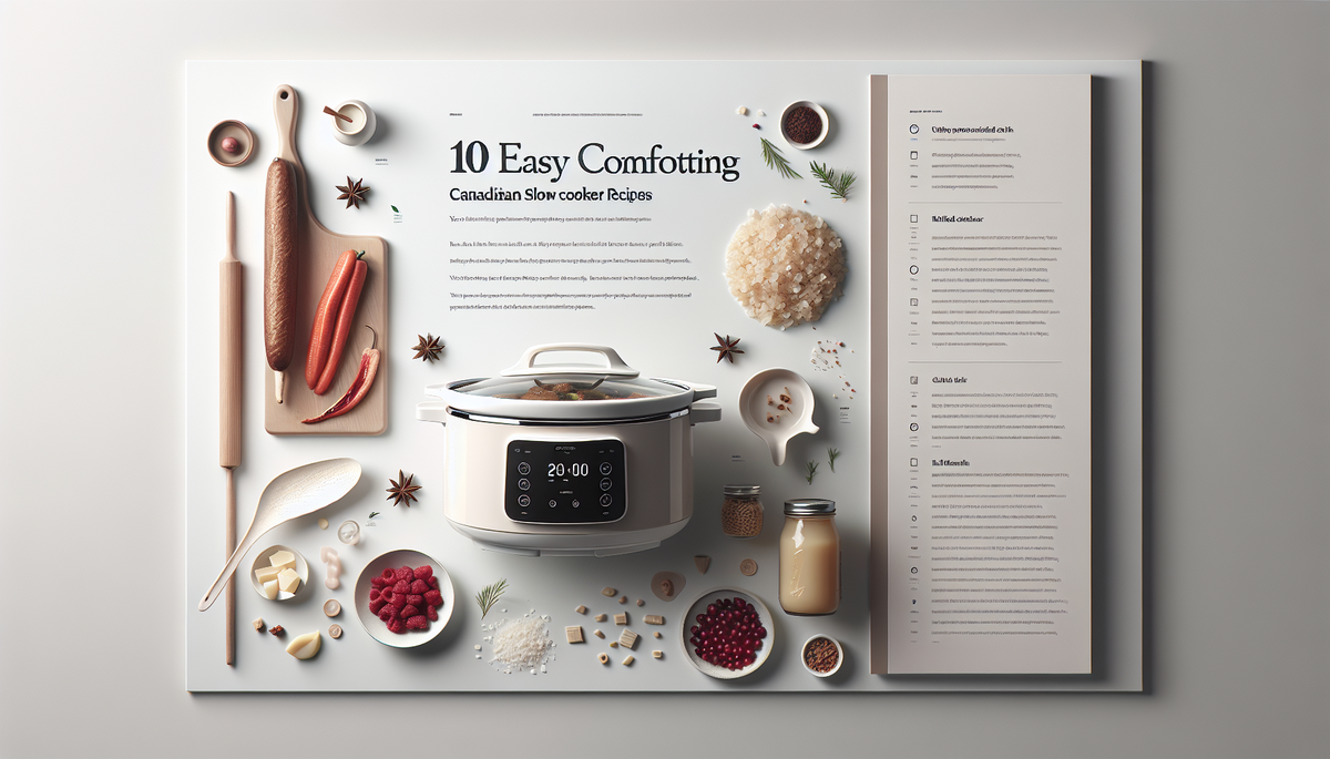 10 Recettes Réconfortantes Canadiennes Faciles à la Mijoteuse