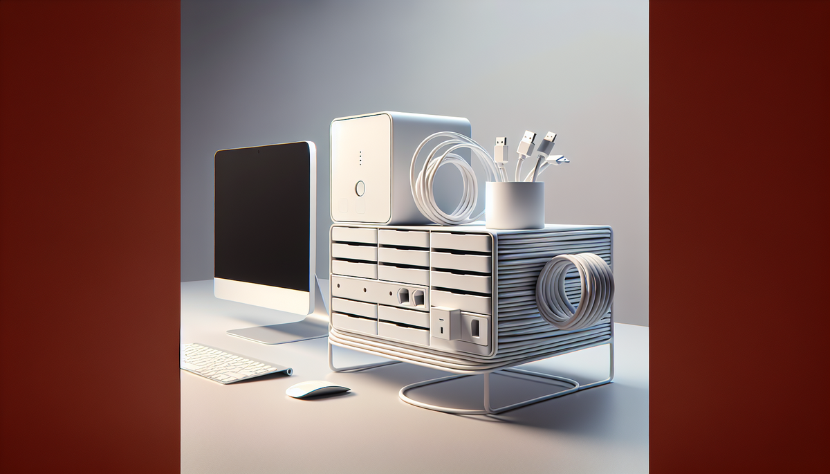 Bester Kabelorganisierer für das Büro für einen aufgeräumten Arbeitsplatz