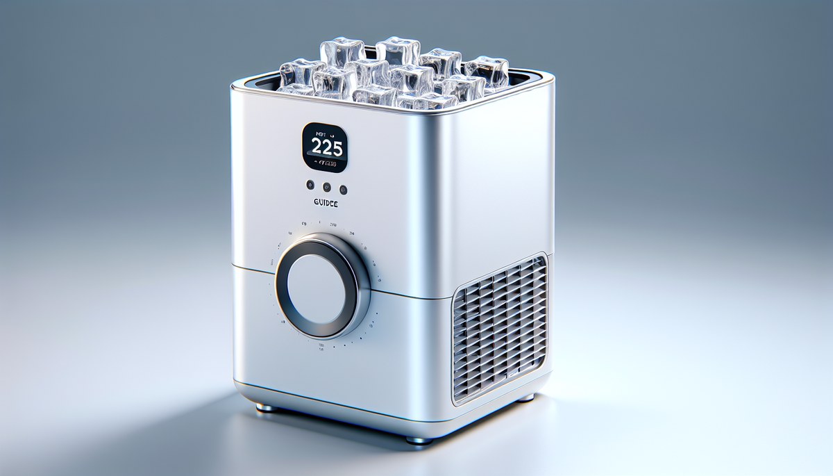 Guide eiswürfelmaschine kompakt für party