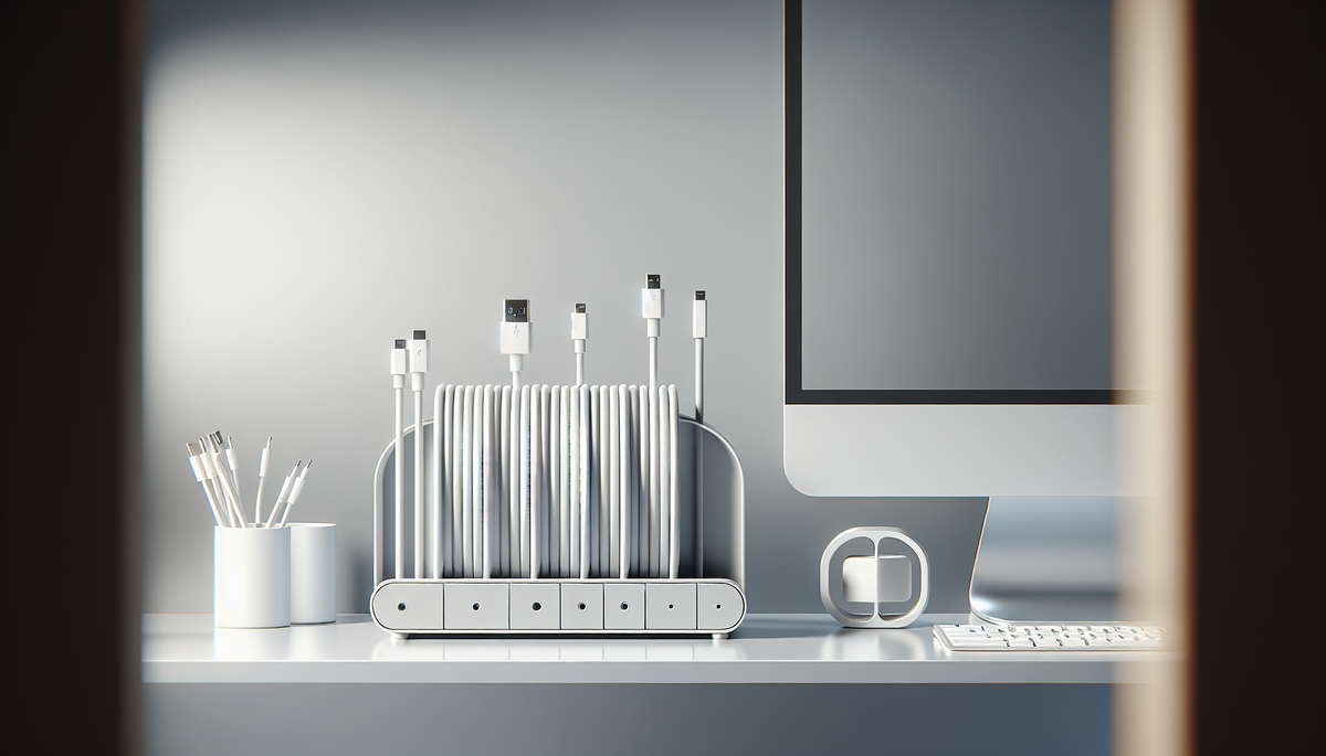 Bester Kabelorganisator fürs Büro für einen aufgeräumten Arbeitsplatz