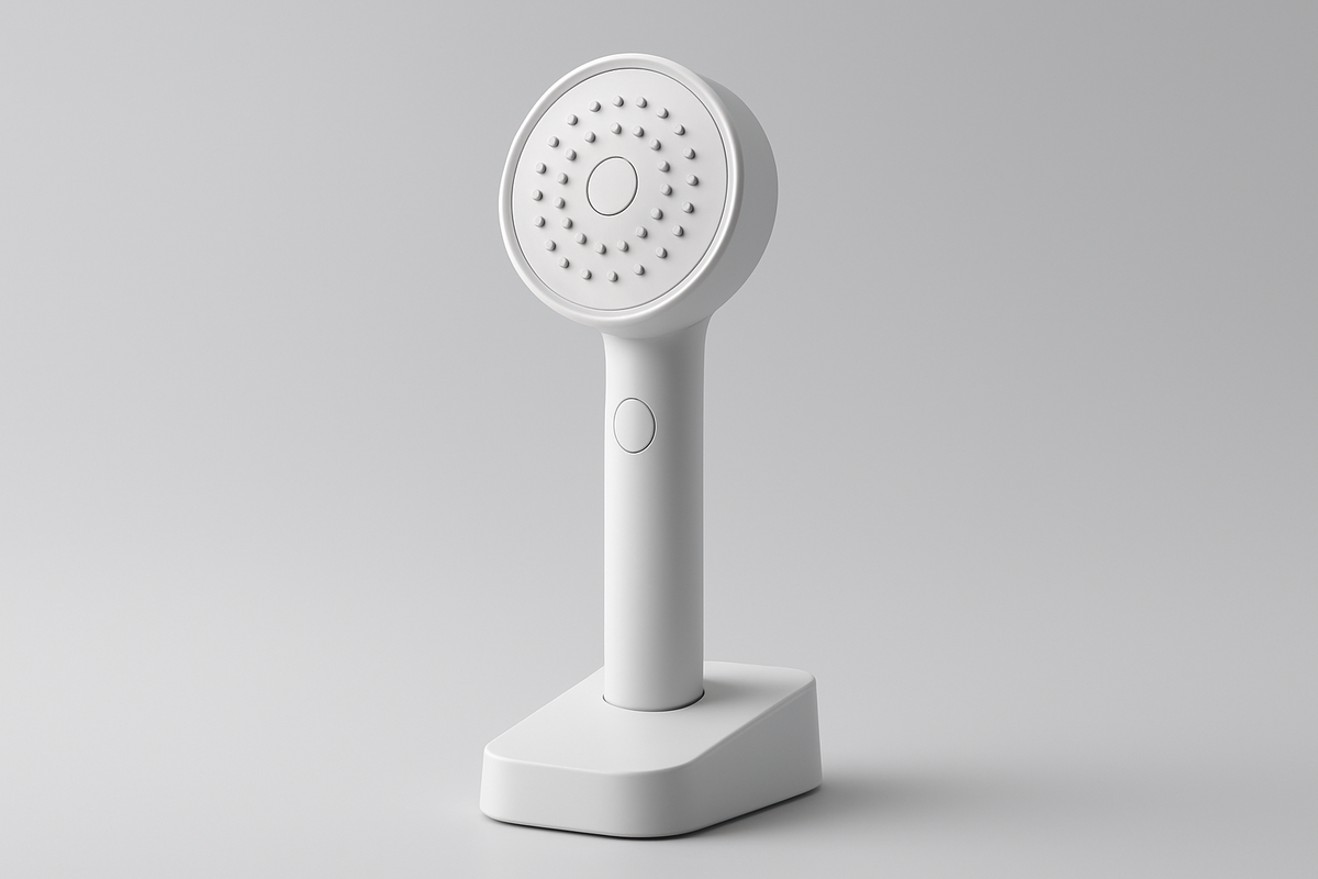 Guide douche sans fil pour salle de bain