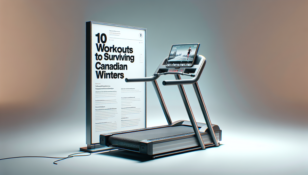 10 allenamenti su tapis roulant per sopravvivere agli inverni canadesi