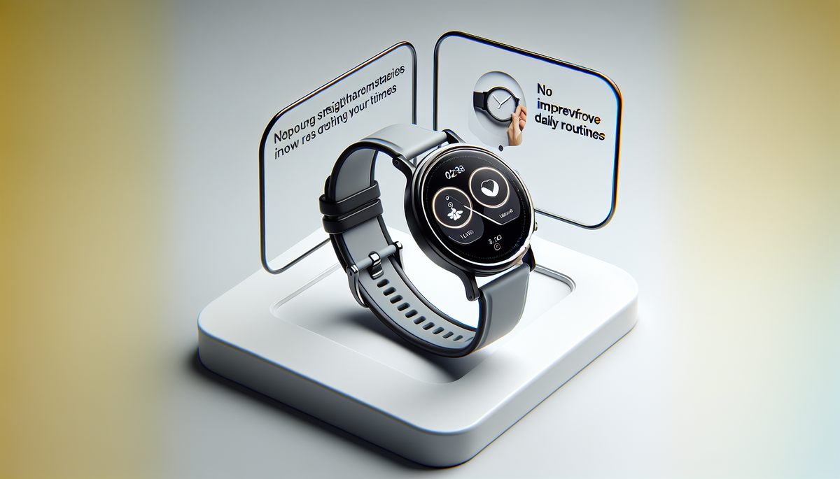 Comment une Smartwatch Peut Améliorer Votre Routine Quotidienne