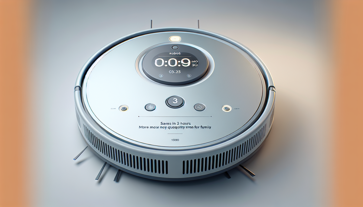 Il mio robot aspirapolvere: come ho guadagnato 3 ore a settimana per godermi la mia famiglia