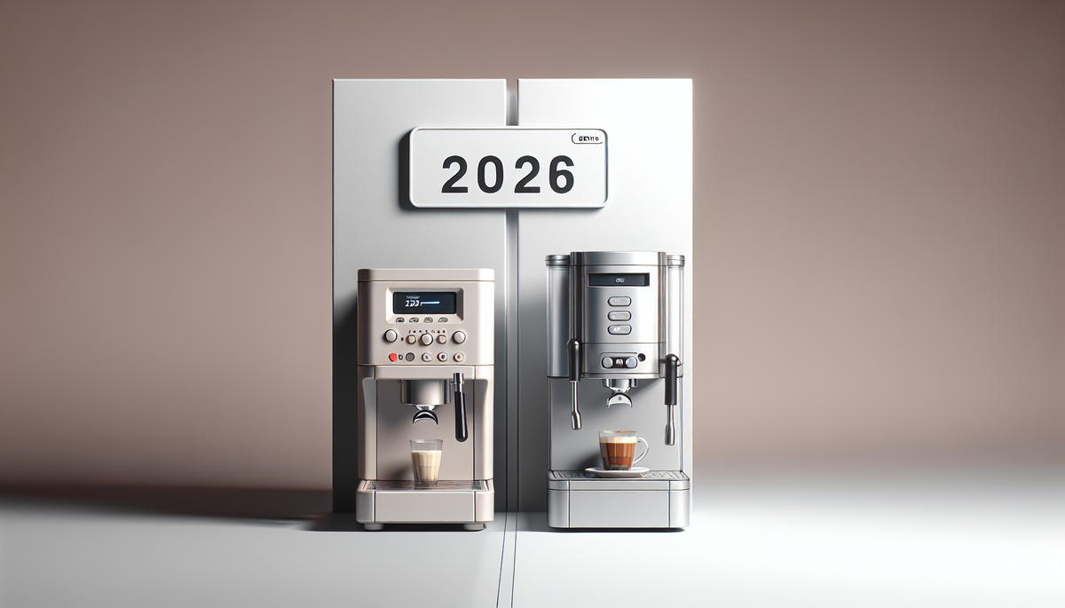Machine à café automatique vs manuelle : que choisir en 2026 ?