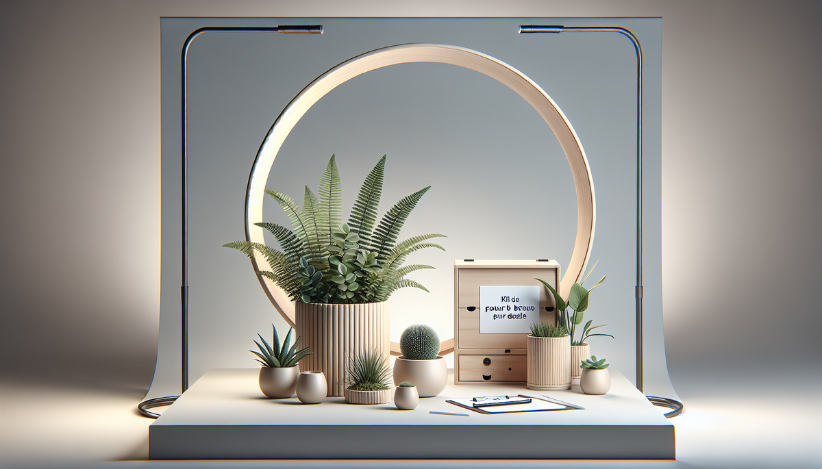 Guide d’Achat : Kit de Plantes pour Bureau pour Détente