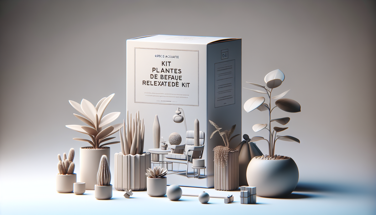 Guide d’Achat : Kit de Plantes pour Bureau pour Détente