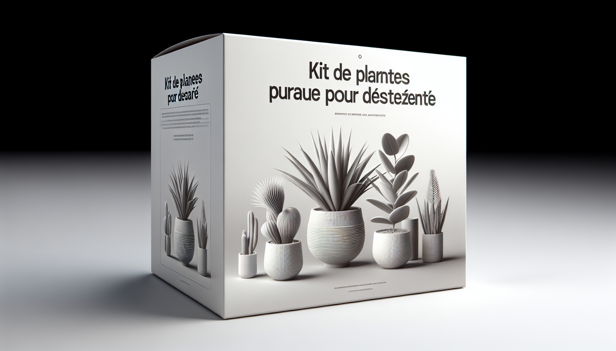 Guide d’Achat : Kit de Plantes pour Bureau pour Détente