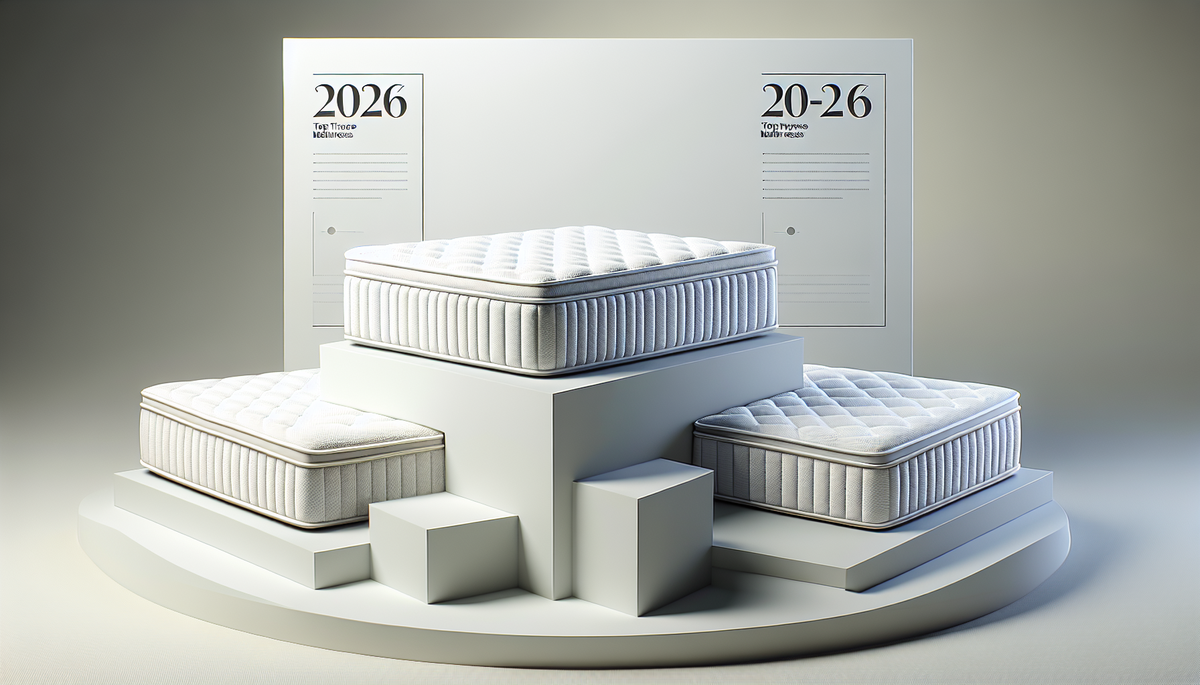Top 3 best mattresses 2026: comfort and quality