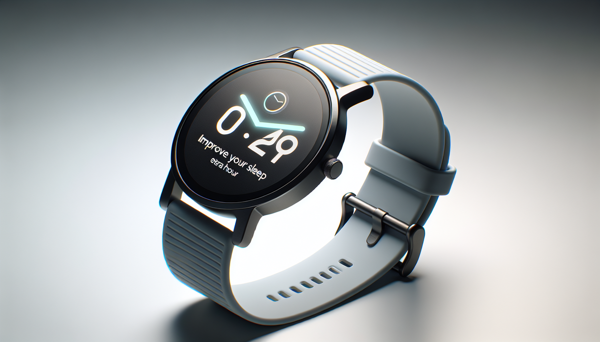 Améliorez votre sommeil avec votre smartwatch : 1 heure de plus