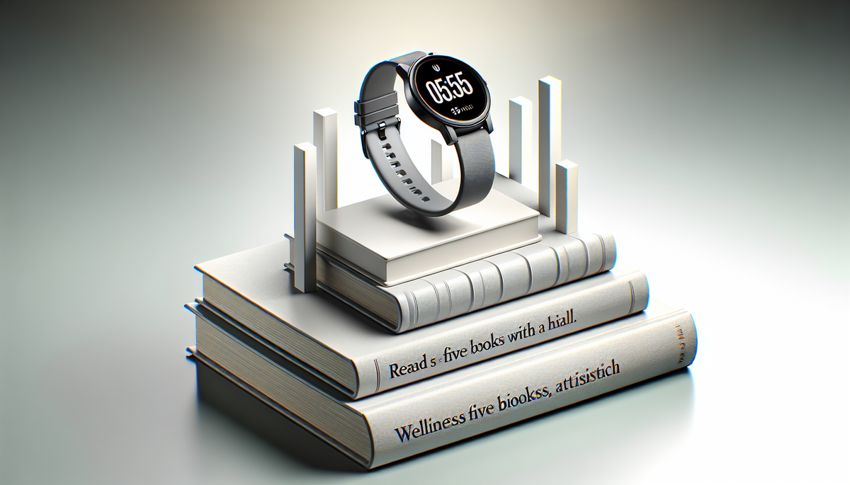 Optimisez votre bien-être : 5 livres à lire avec votre smartwatch