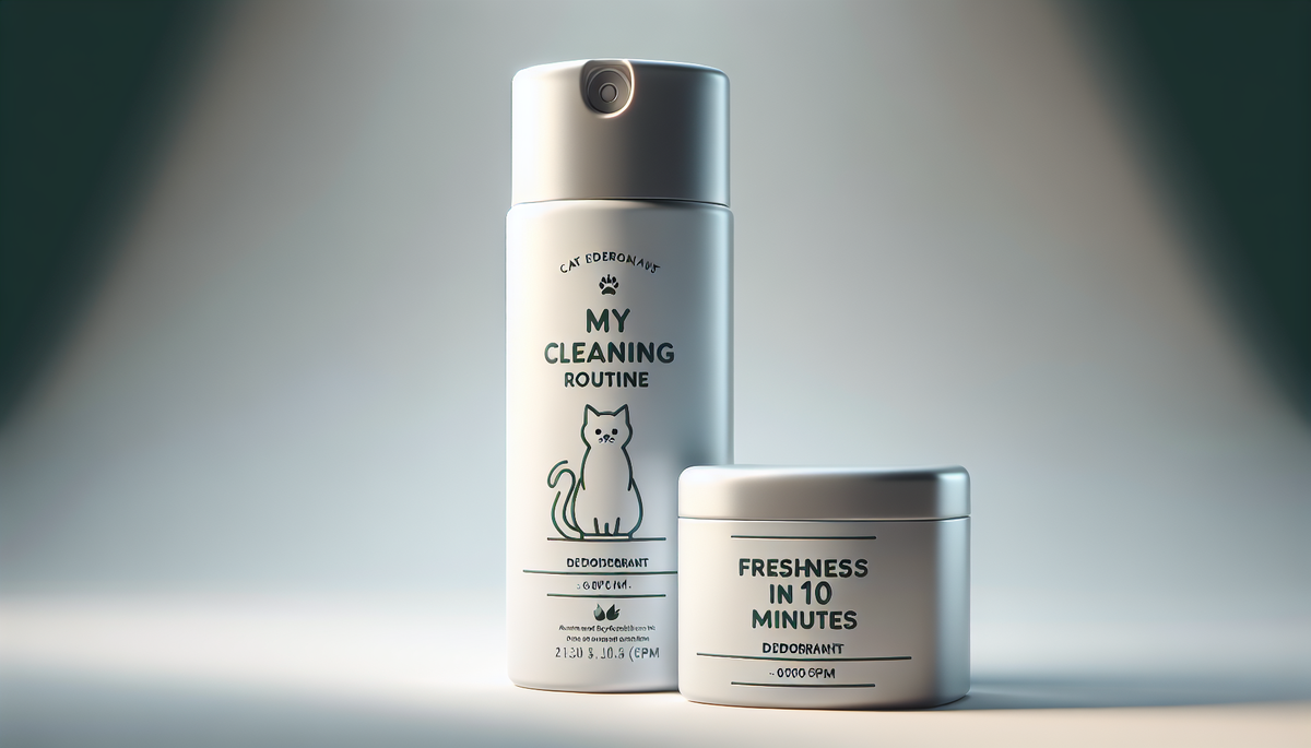 Ma Routine de Nettoyage avec Désodorisant pour Chats : Fraîcheur en 10 Minutes