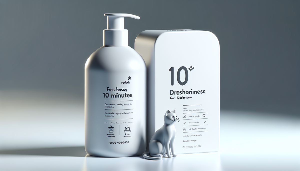 Ma routine de nettoyage avec désodorisant pour chats : fraîcheur en 10 minutes