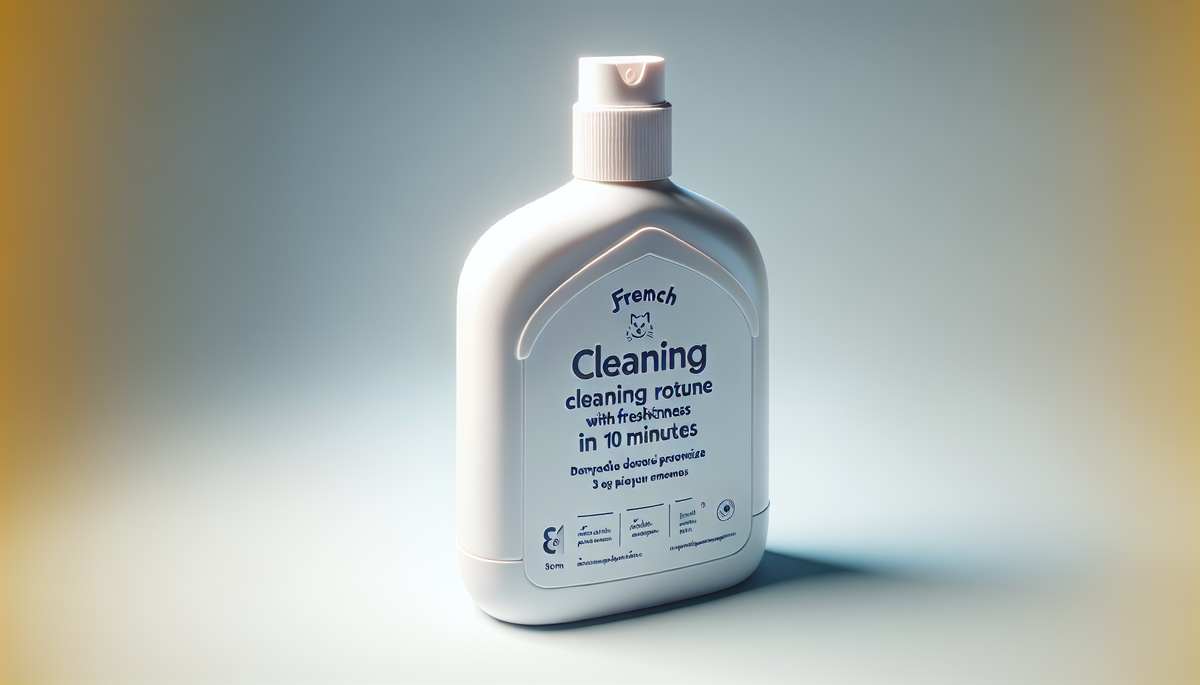 Ma Routine de Nettoyage avec Désodorisant pour Chats : Fraîcheur en 10 Minutes