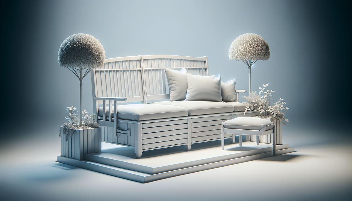 Top 5 des bancs de jardin avec rangement pour coussins : confort et style