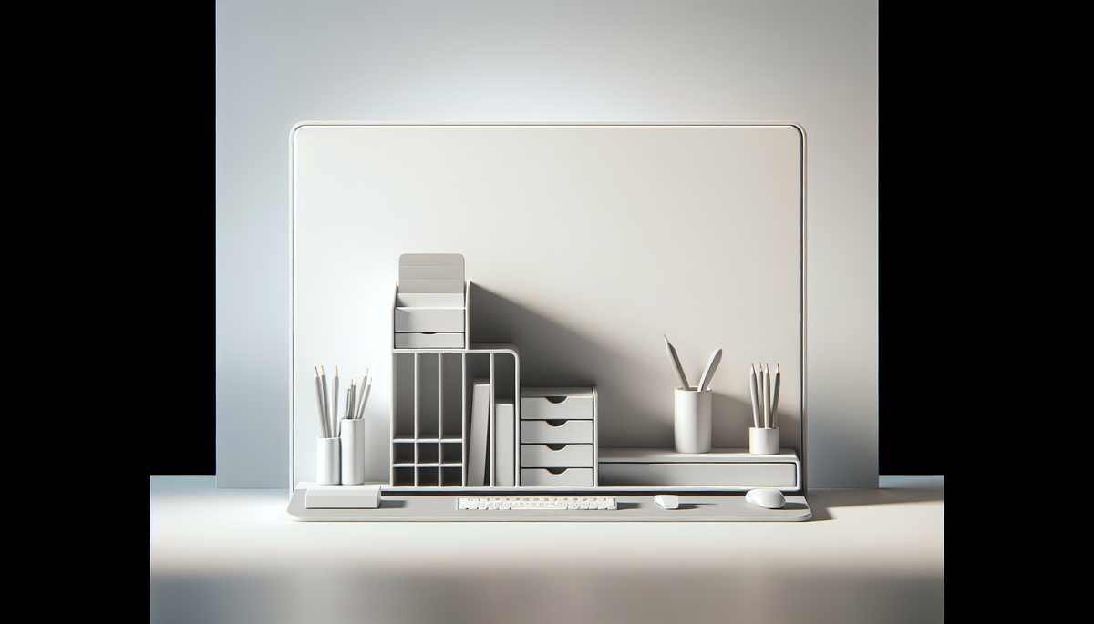 Découvrez le meilleur organisateur de bureau minimaliste