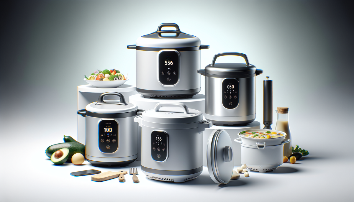 Top 5 autocuiseurs connectés WiFi pour des repas intelligents