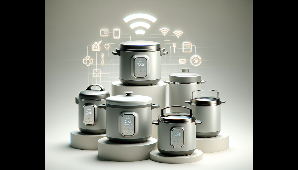 Top 5 autocuiseurs connectés WiFi pour des repas intelligents