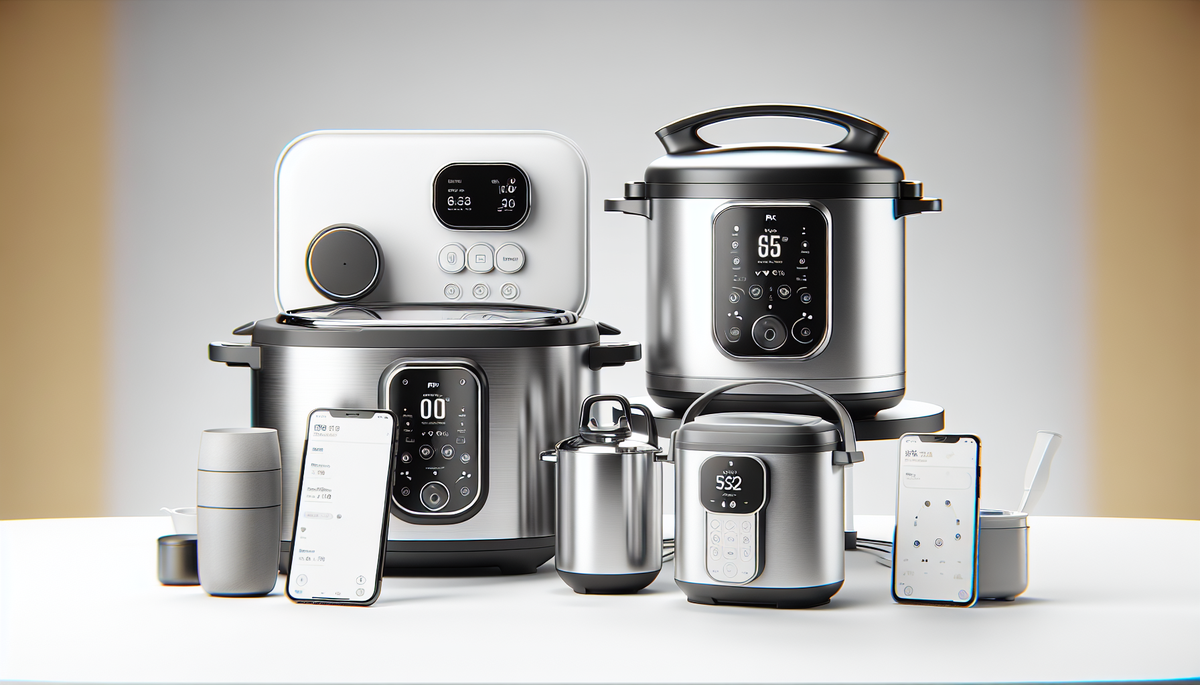 Top 5 autocuiseurs connectés WiFi pour des repas intelligents