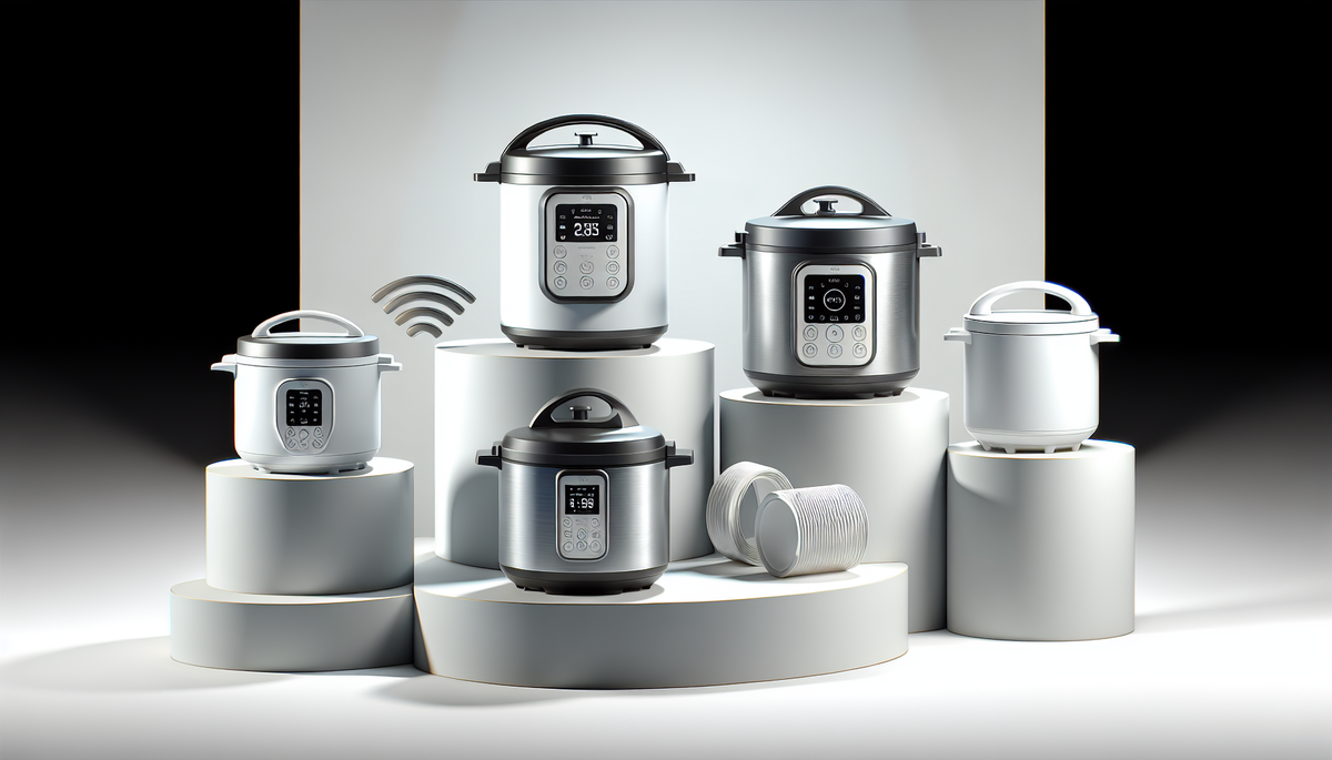 Top 5 autocuiseurs intelligents WiFi pour des repas connectés