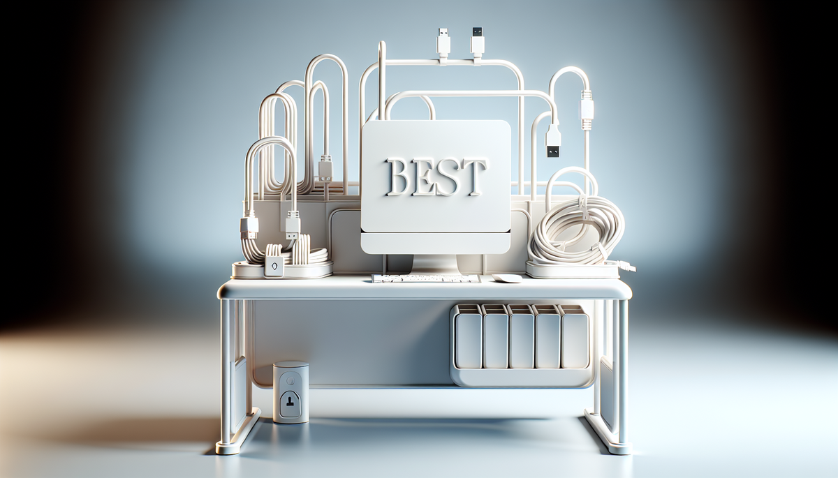 Meilleur organisateur de câbles de bureau pour un espace net