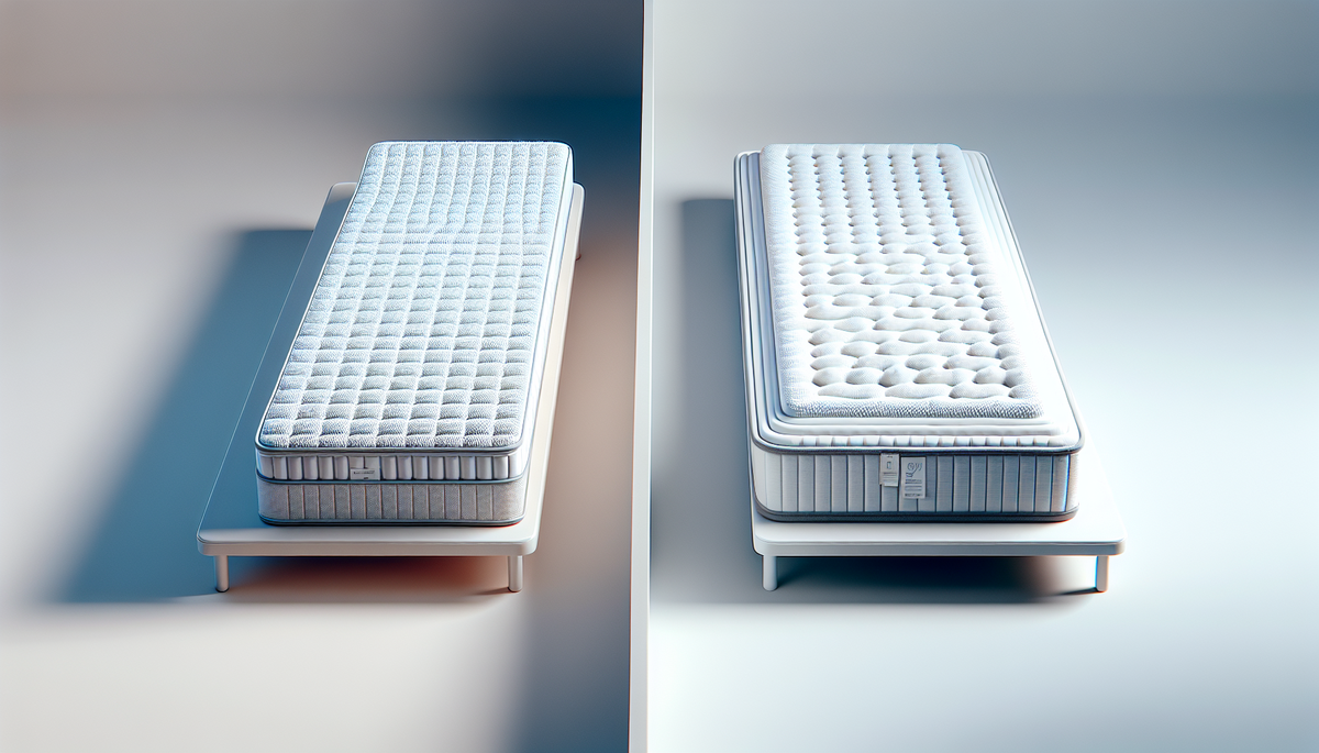 Comparatif : matelas à mémoire de forme vs latex, mon avis honnête