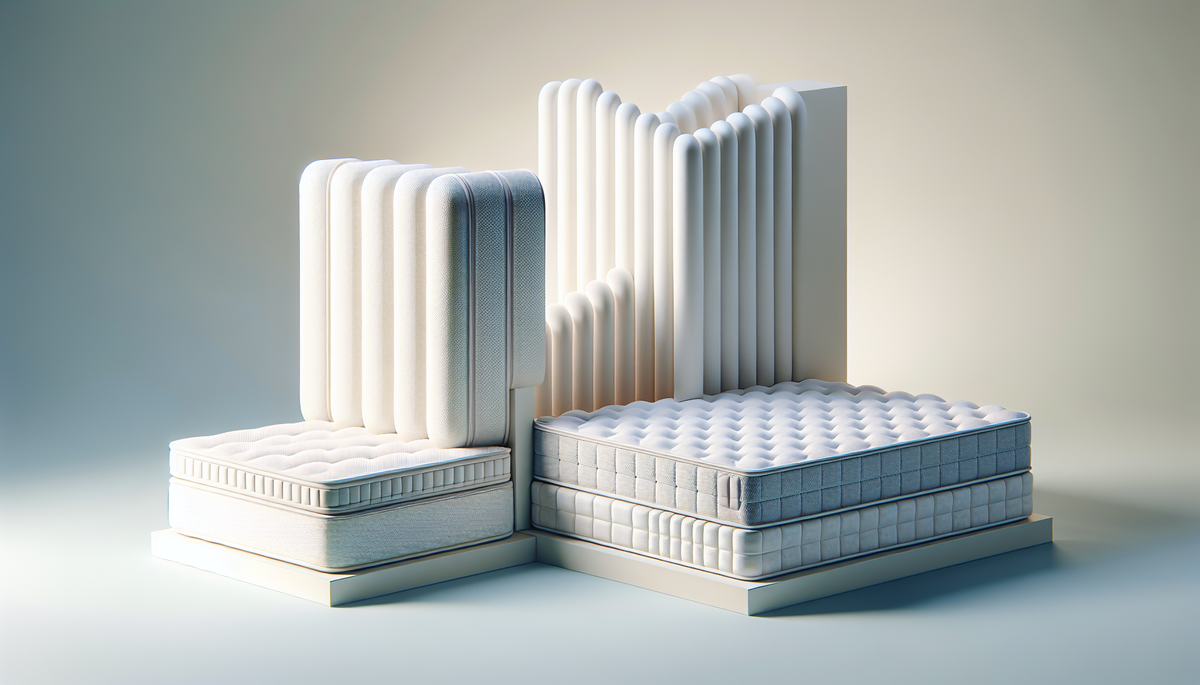 Comparatif : matelas à mémoire de forme vs latex, mon avis honnête