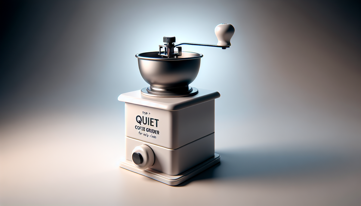 Mejor molinillo de café silencioso para madrugadores