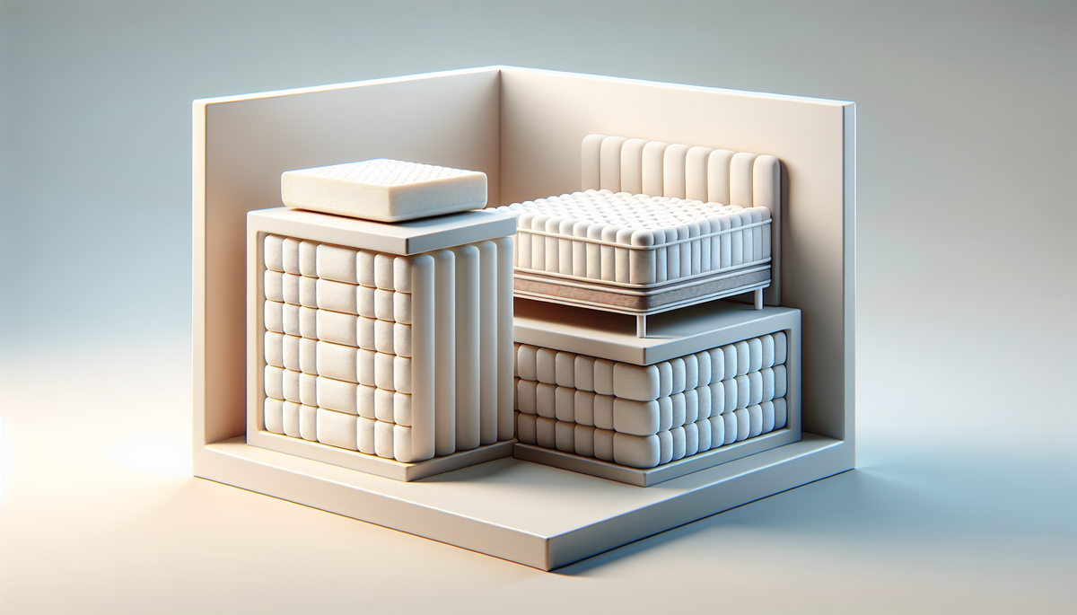 Comparatif : matelas à memoria di forma vs lattice, il mio parere onesto
