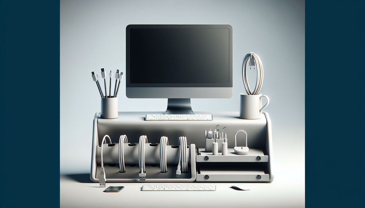 Meilleur organiseur de câbles de bureau pour un espace de travail épuré