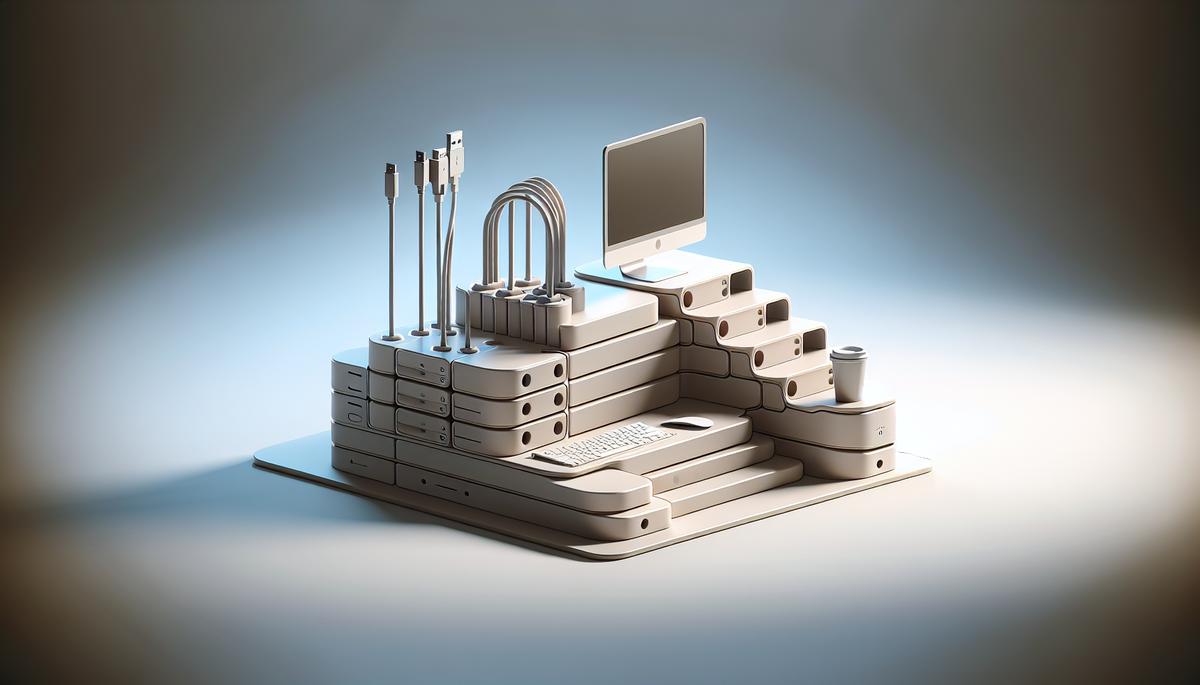 Meilleur organisateur de câbles de bureau pour un espace de travail sans encombrement