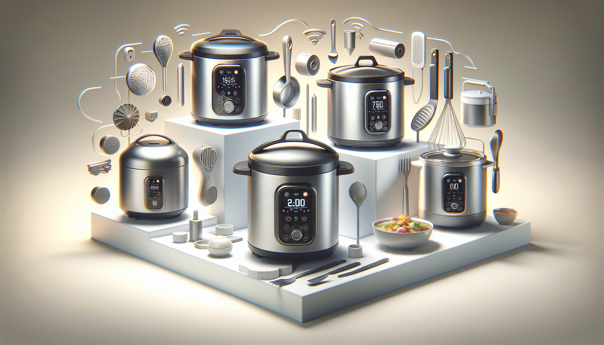 Top 5 WiFi Connected Pressure Cookers for Smart Meals