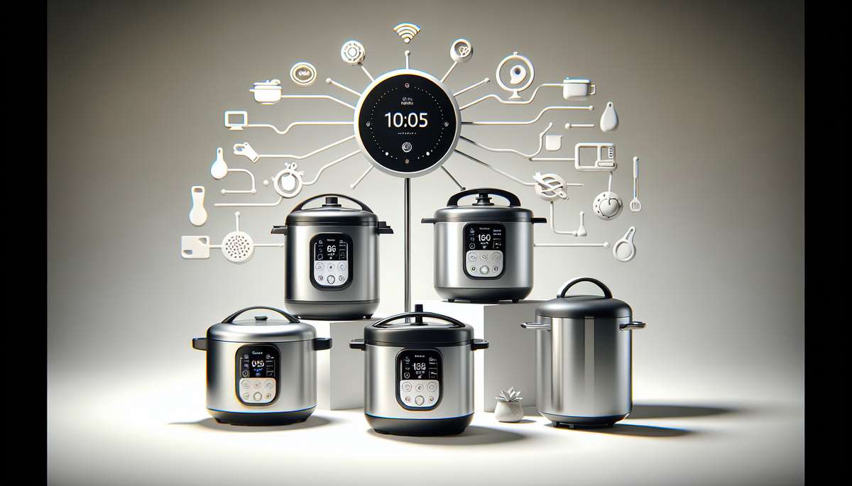 Top 5 WiFi Connected Pressure Cookers for Smart Meals