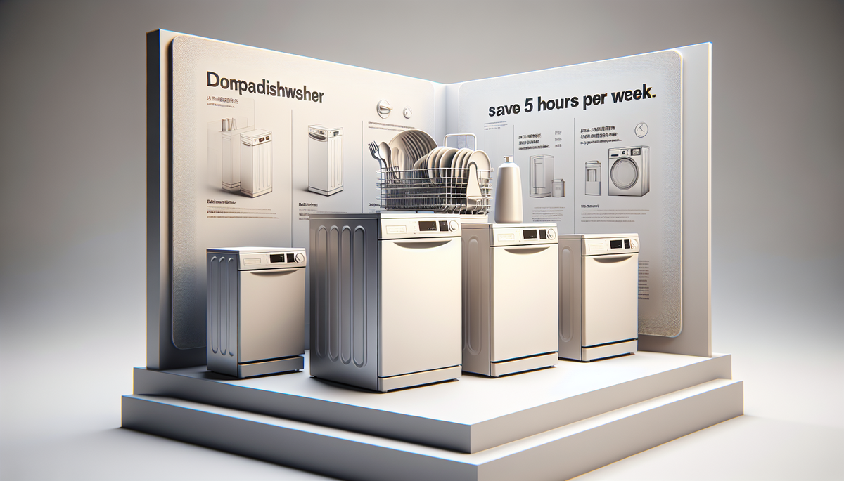 Top 5 der Kompakt-Geschirrspüler: Sparen Sie 5 Stunden pro Woche