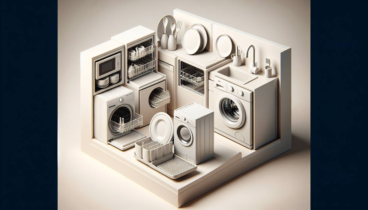 Top 5 der kompakten Geschirrspüler: Sparen Sie 5 Std./Woche