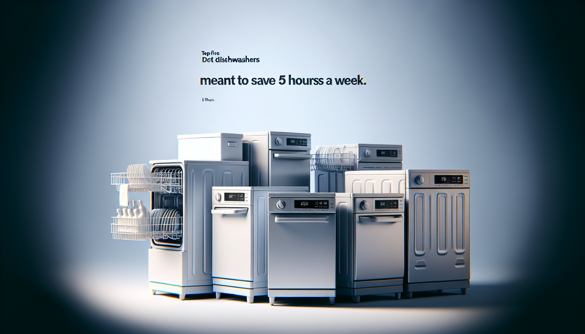 Top 5 Lave-vaisselle compacts : gagnez 5 heures par semaine