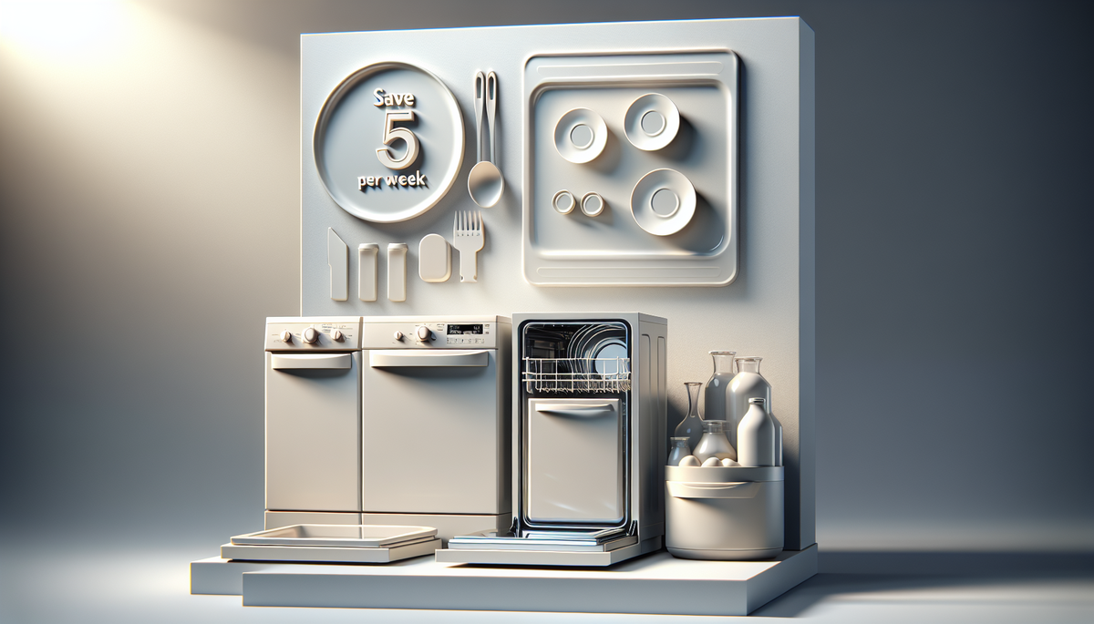 Top 5 der Kompaktgeschirrspüler: Sparen Sie 5 Stunden pro Woche