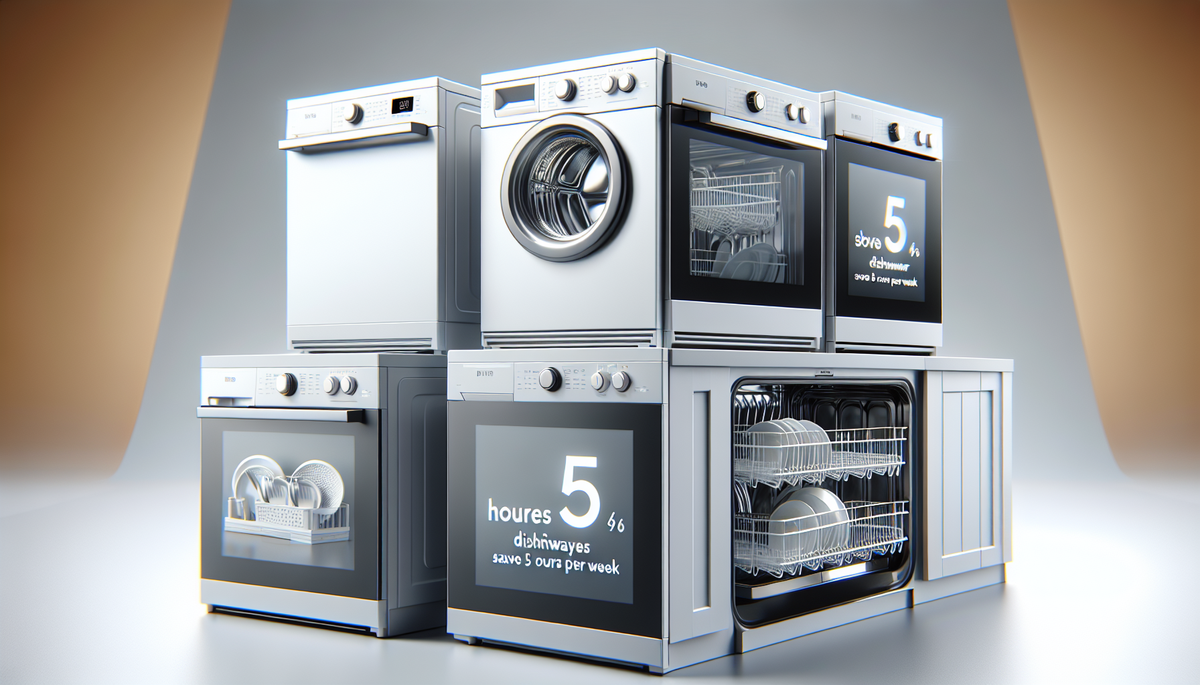 Los 5 mejores lavavajillas compactos: ahorre 5 horas por semana