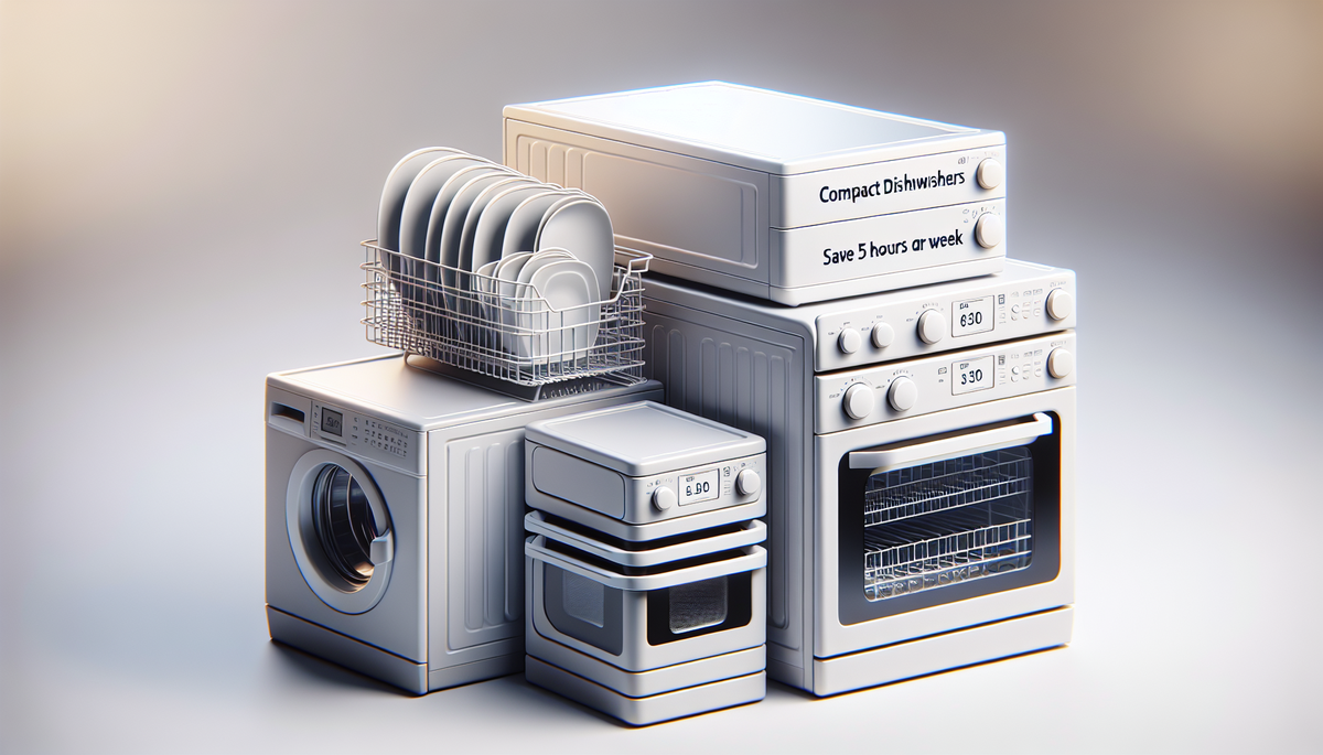 Top 5 des Lave-Vaisselle Compacts : Économisez 5 Heures par Semaine