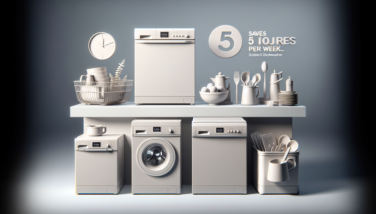Top 5 der kompakten Geschirrspüler: Sparen Sie 5 Stunden pro Woche