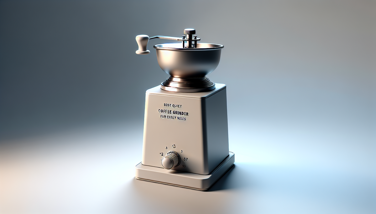 Meilleur moulin à café silencieux pour les lève-tôt