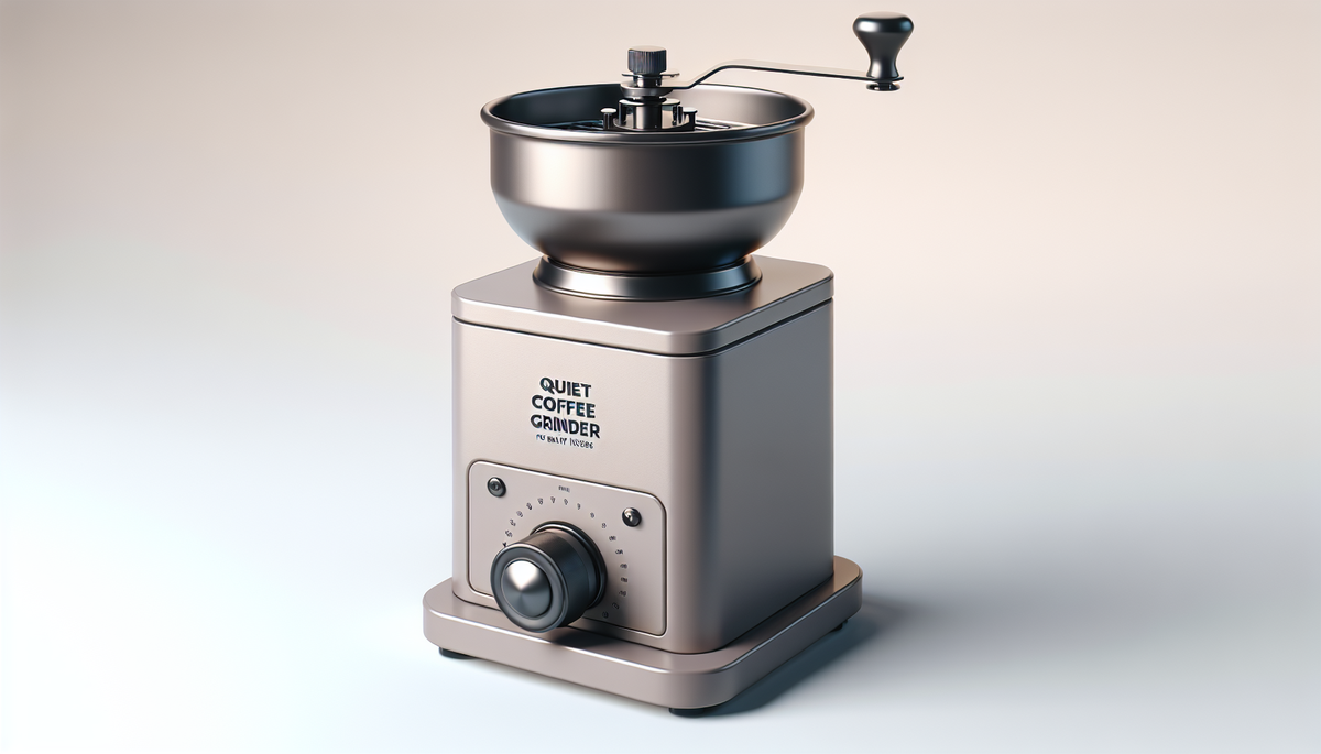 Leiser Kaffeemühle für Frühaufsteher